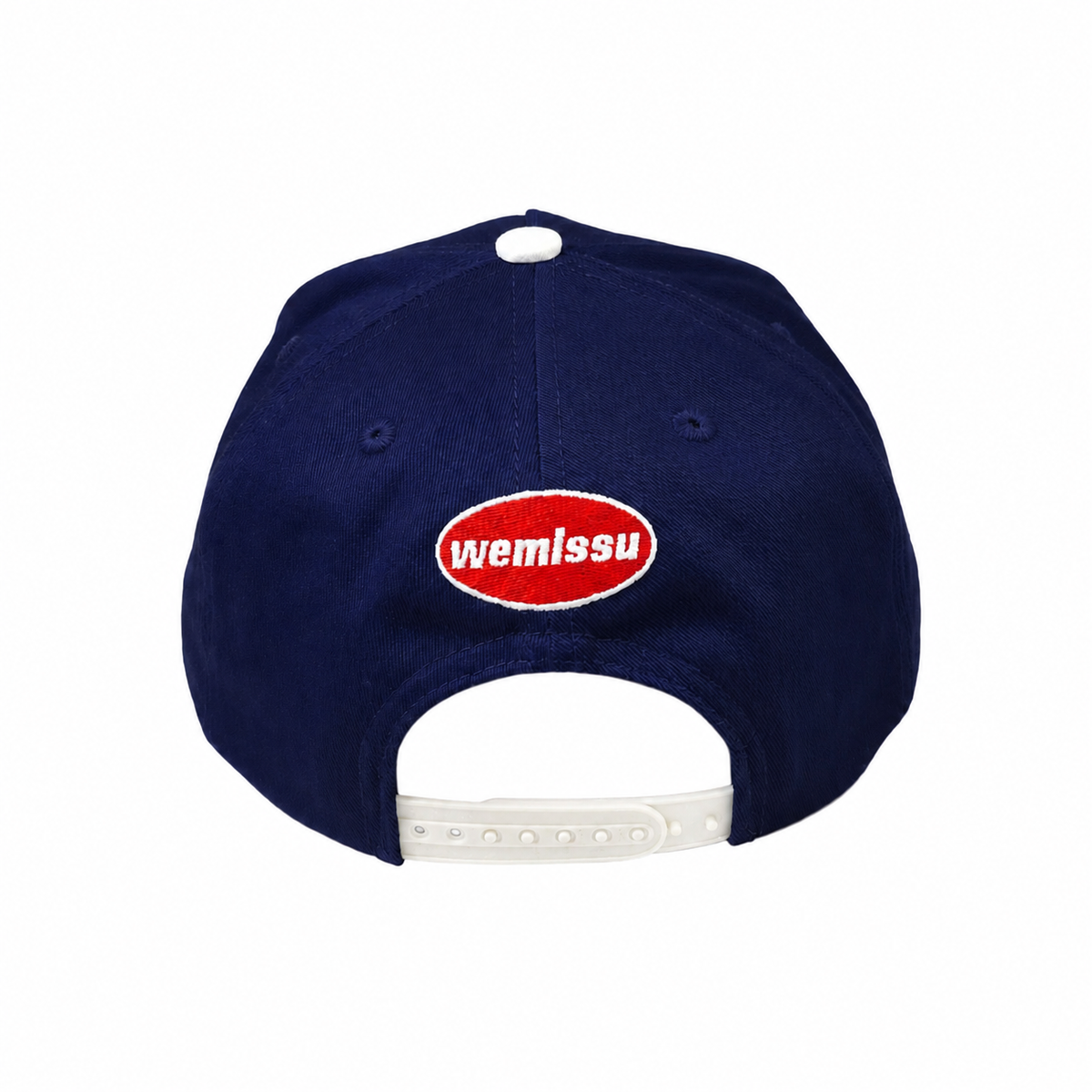 WEMISSU WMUFRANCE GOOD SERVICE CAP BLUE/PINK