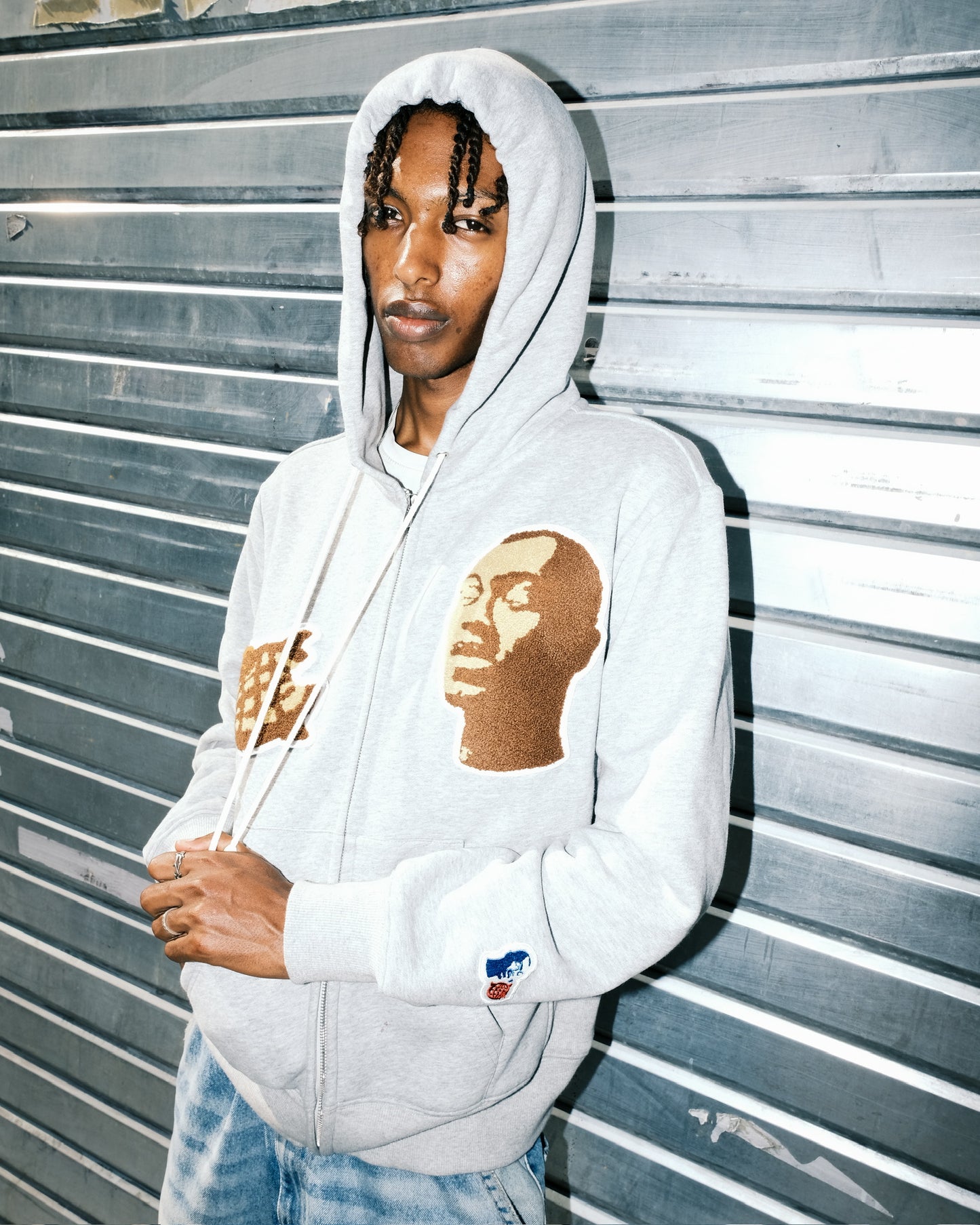 WEMISSU GREY CH HOODIE