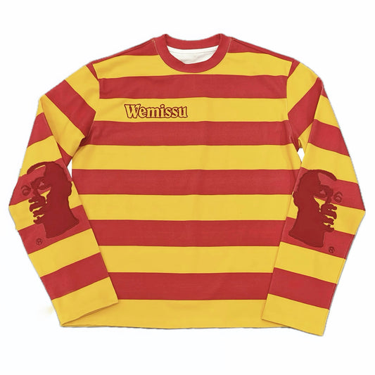 WEMISSU RED & YELLOW LONG SLEEVE
