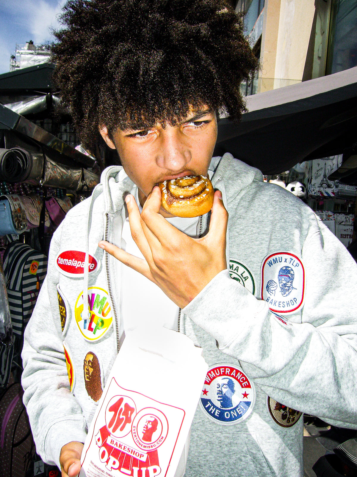 WEMISSU X TLP PATCH HOODIE